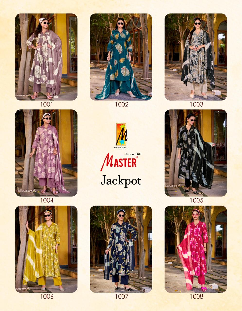Jackpot Master Vertican Readymade Pant Style Suits Exporter India