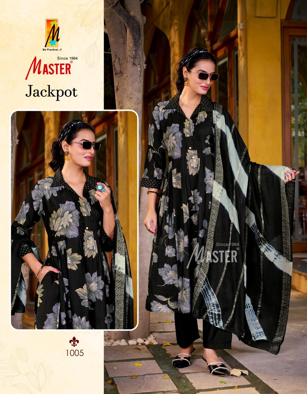 Jackpot Master Vertican Readymade Pant Style Suits Exporter India