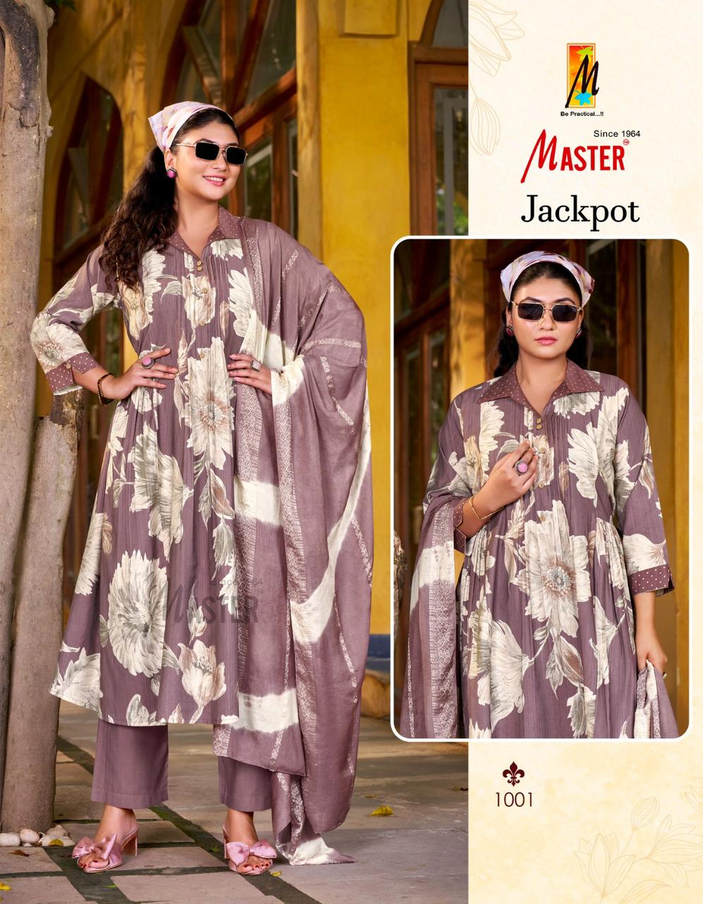 Jackpot Master Vertican Readymade Pant Style Suits Exporter India