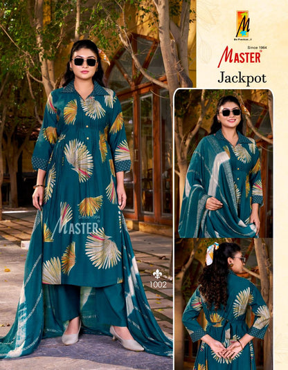 Jackpot Master Vertican Readymade Pant Style Suits Exporter India