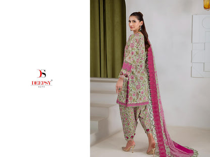 Jade Bagh 2 Deepsy Cotton Pakistani Patch Work Suits Wholesale Price