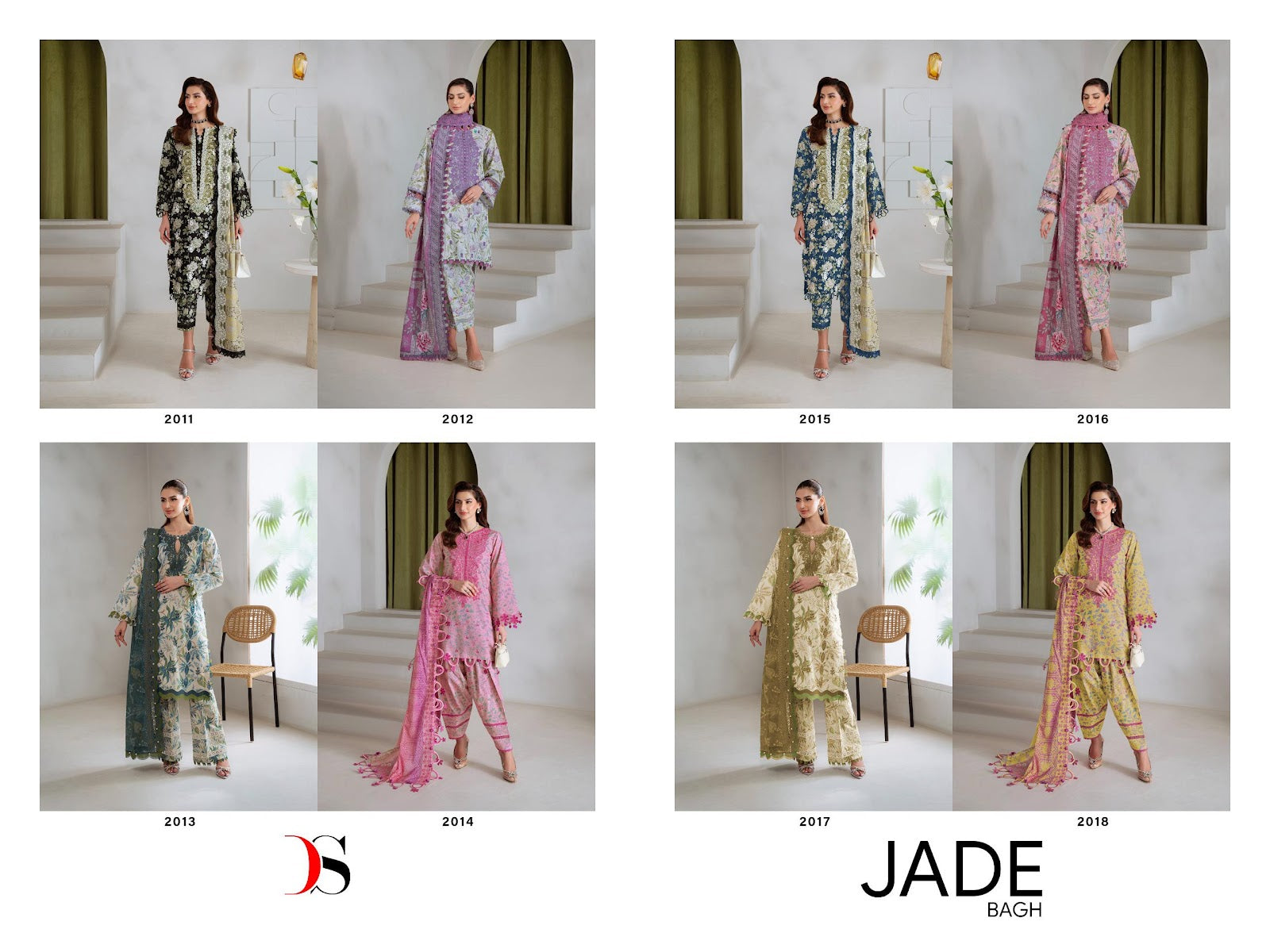 Jade Bagh Deepsy Cotton Pakistani Patch Work Suits Wholesaler Ahmedabad