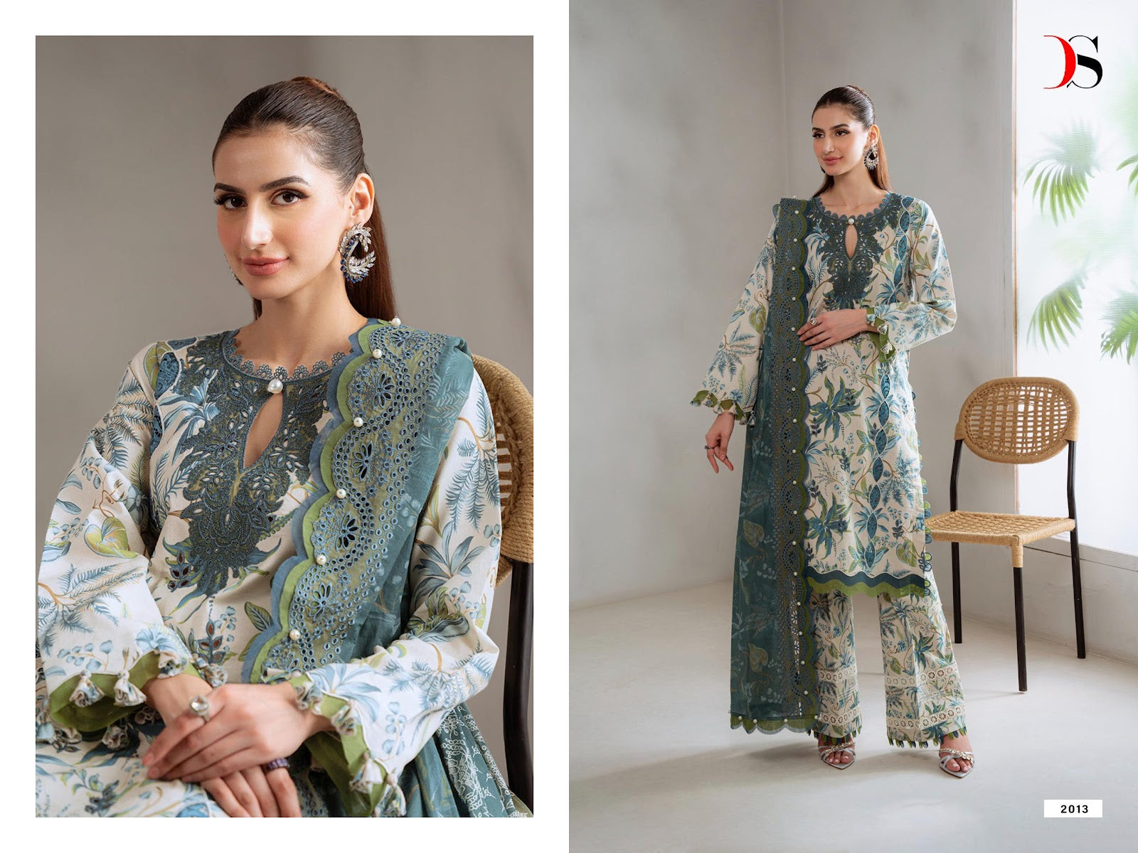 Jade Bagh Deepsy Cotton Pakistani Patch Work Suits Wholesaler Ahmedabad
