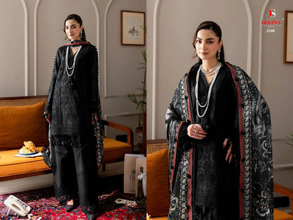 Jade Couture Deepsy Lawn Pakistani Patch Work Suits Wholesale Rate