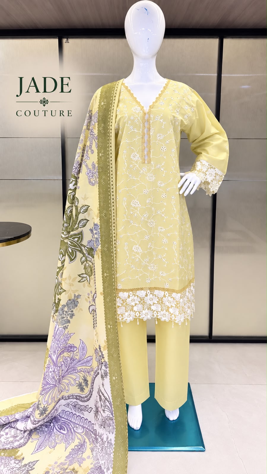 Jade Couture Deepsy Cotton Pakistani Readymade Suits Exporter