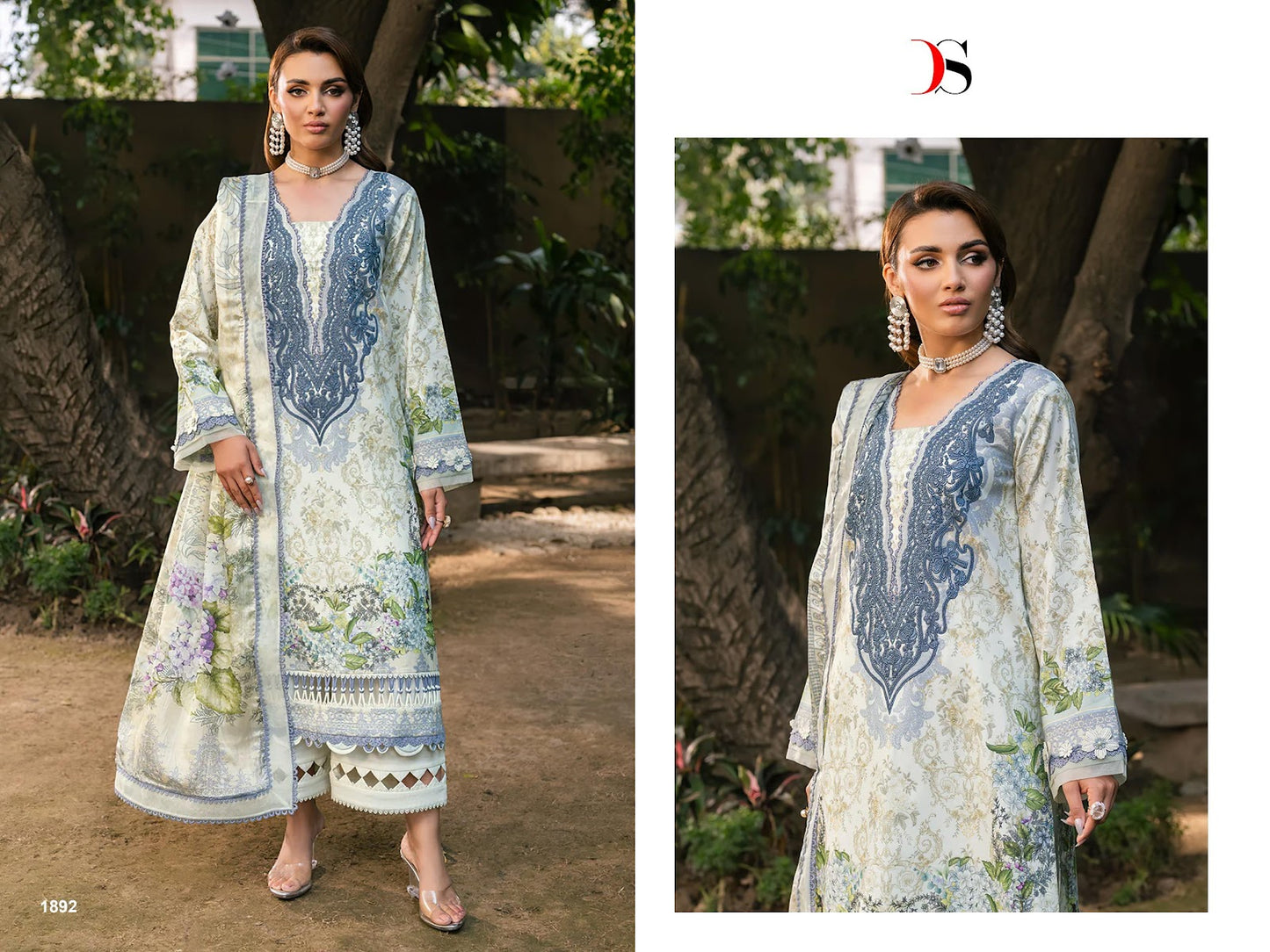 Jade Elara Deepsy Cotton Pakistani Patch Work Suits Manufacturer Gujarat