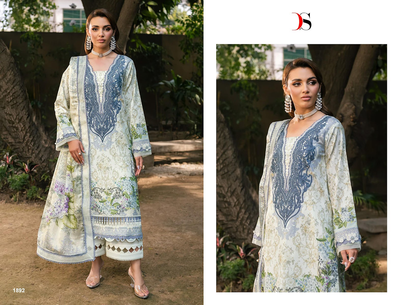 Jade Elara Deepsy Cotton Pakistani Patch Work Suits Manufacturer Gujarat