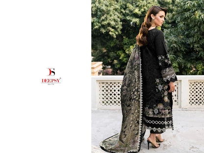 Jade Elara Deepsy Cotton Pakistani Patch Work Suits Manufacturer Gujarat