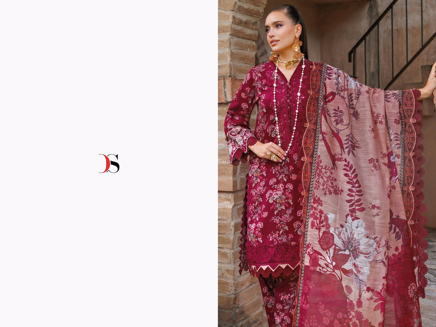 Jade Flora 25 Rayon Collection Deepsy Pakistani Patch Work Suits Wholesaler