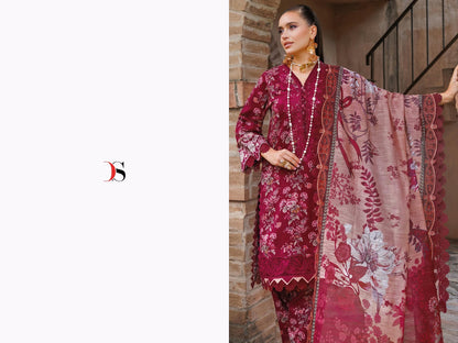 Jade Flora 25 Rayon Collection Deepsy Pakistani Patch Work Suits Wholesaler