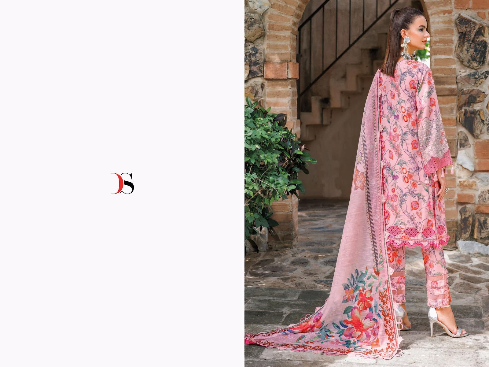 Jade Flora 25 Rayon Collection Deepsy Pakistani Patch Work Suits Wholesaler