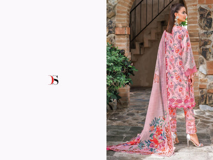 Jade Flora 25 Rayon Collection Deepsy Pakistani Patch Work Suits Wholesaler