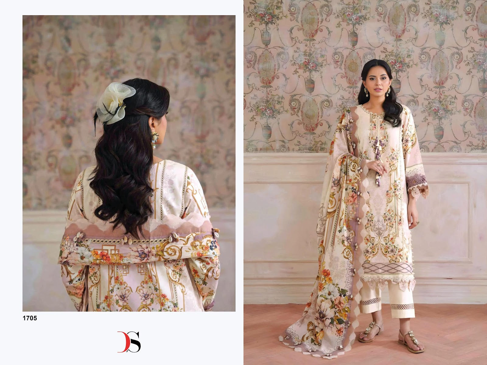 Jade Jal Insert 3 Deepsy Cotton Pakistani Patch Work Suits Wholesale Rate