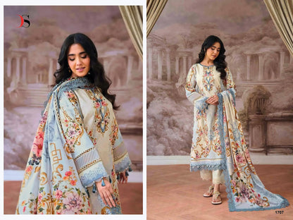 Jade Jal Insert 3 Deepsy Cotton Pakistani Patch Work Suits Wholesale Rate