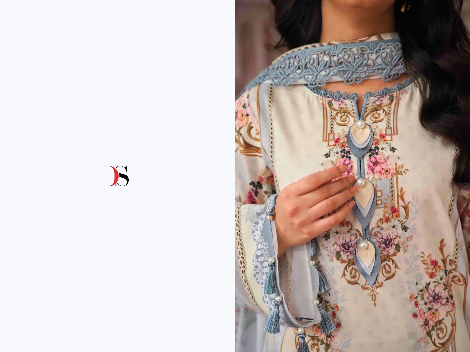 Jade Jal Insert 3 Deepsy Cotton Pakistani Patch Work Suits Wholesale Rate