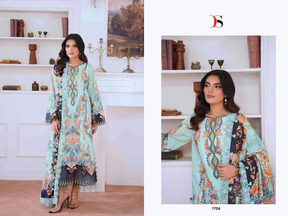Jade Jal Insert 3 Deepsy Cotton Pakistani Patch Work Suits Wholesale Rate