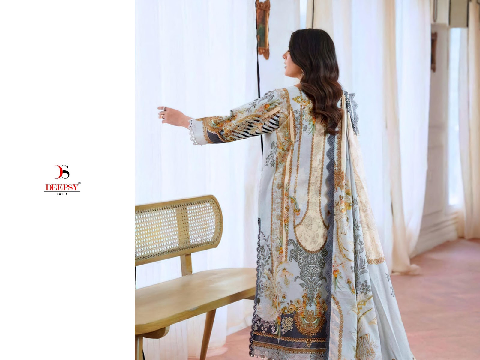 Jade Jal Insert Deepsy Cotton Pakistani Patch Work Suits Exporter Gujarat