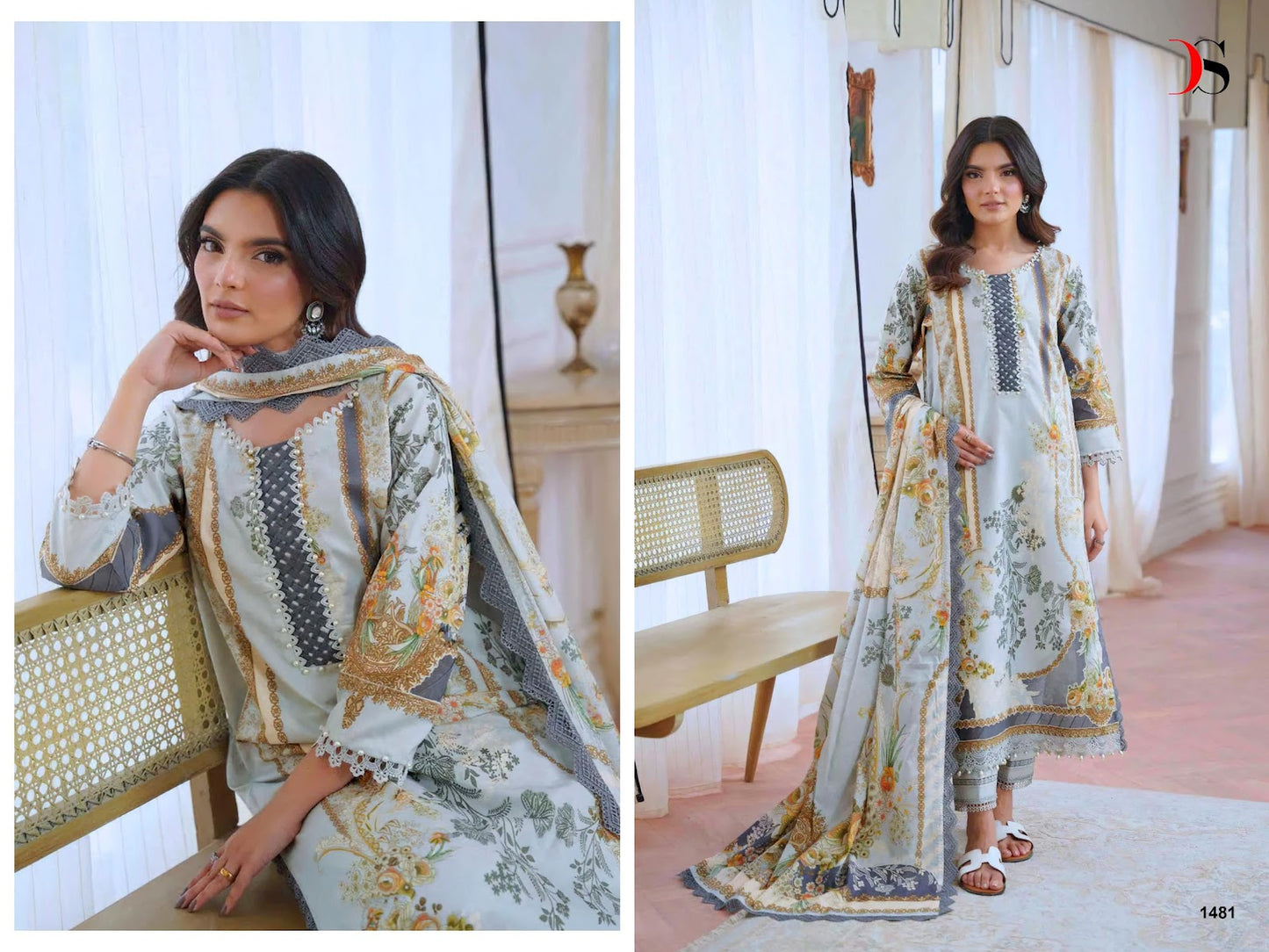 Jade Jal Insert Deepsy Cotton Pakistani Patch Work Suits Exporter Gujarat