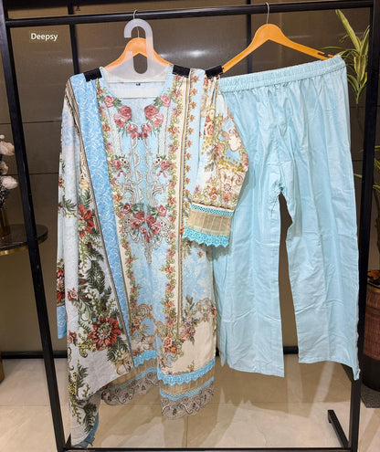 Jade Jal Insert Nx Deepsy Cotton Pakistani Readymade Suits Supplier Gujarat