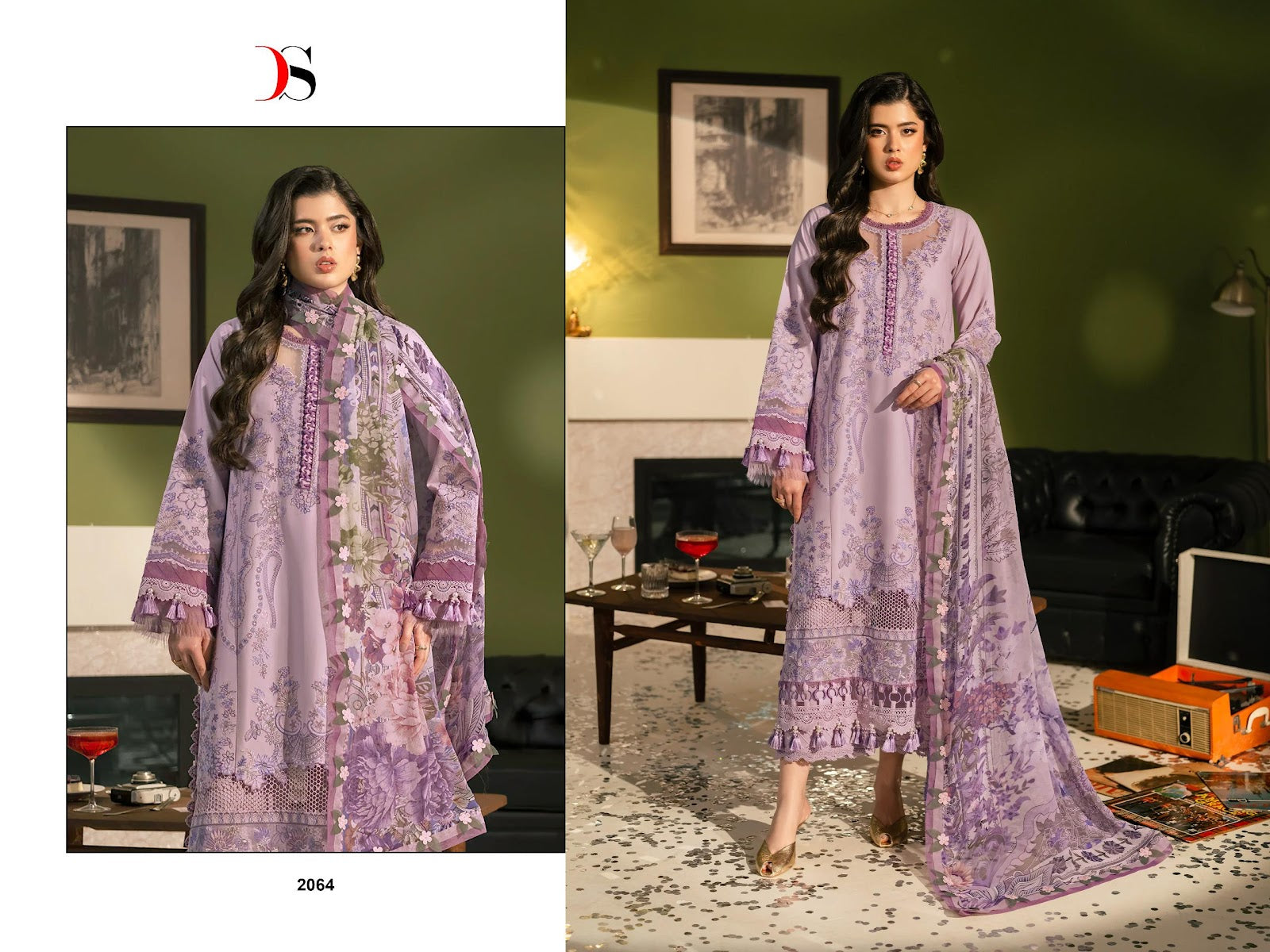 Jade Le Premier 2 Deepsy Cotton Pakistani Patch Work Suits Wholesale Price