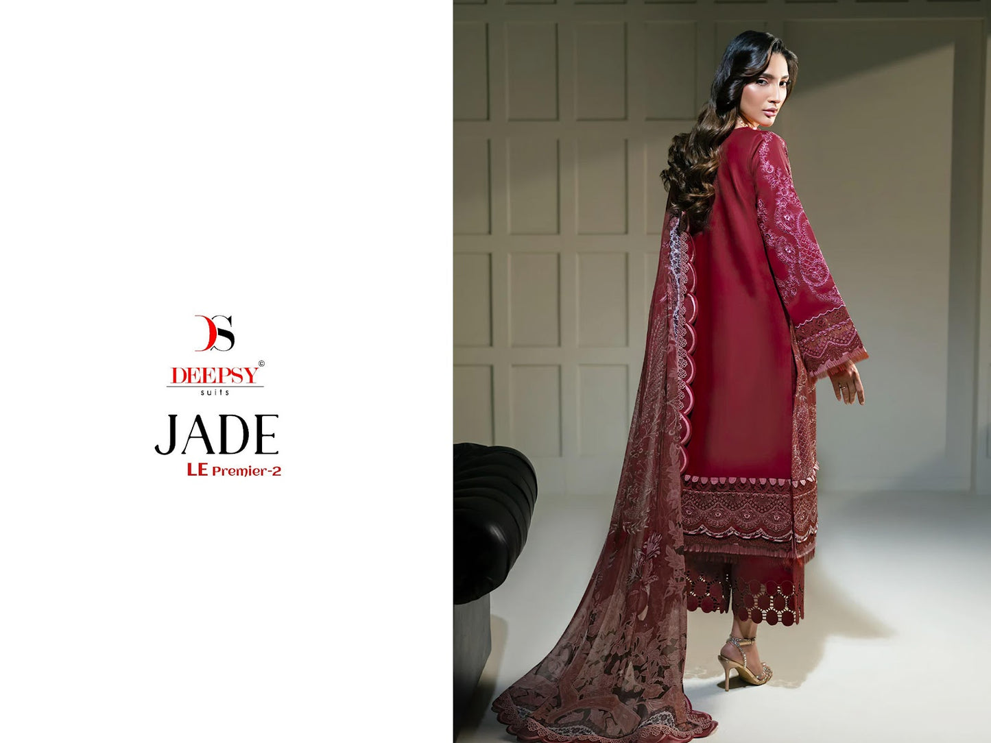 Jade Le Premier 2 Deepsy Cotton Pakistani Patch Work Suits Wholesale Price