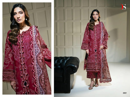 Jade Le Premier 2 Deepsy Cotton Pakistani Patch Work Suits Wholesale Price