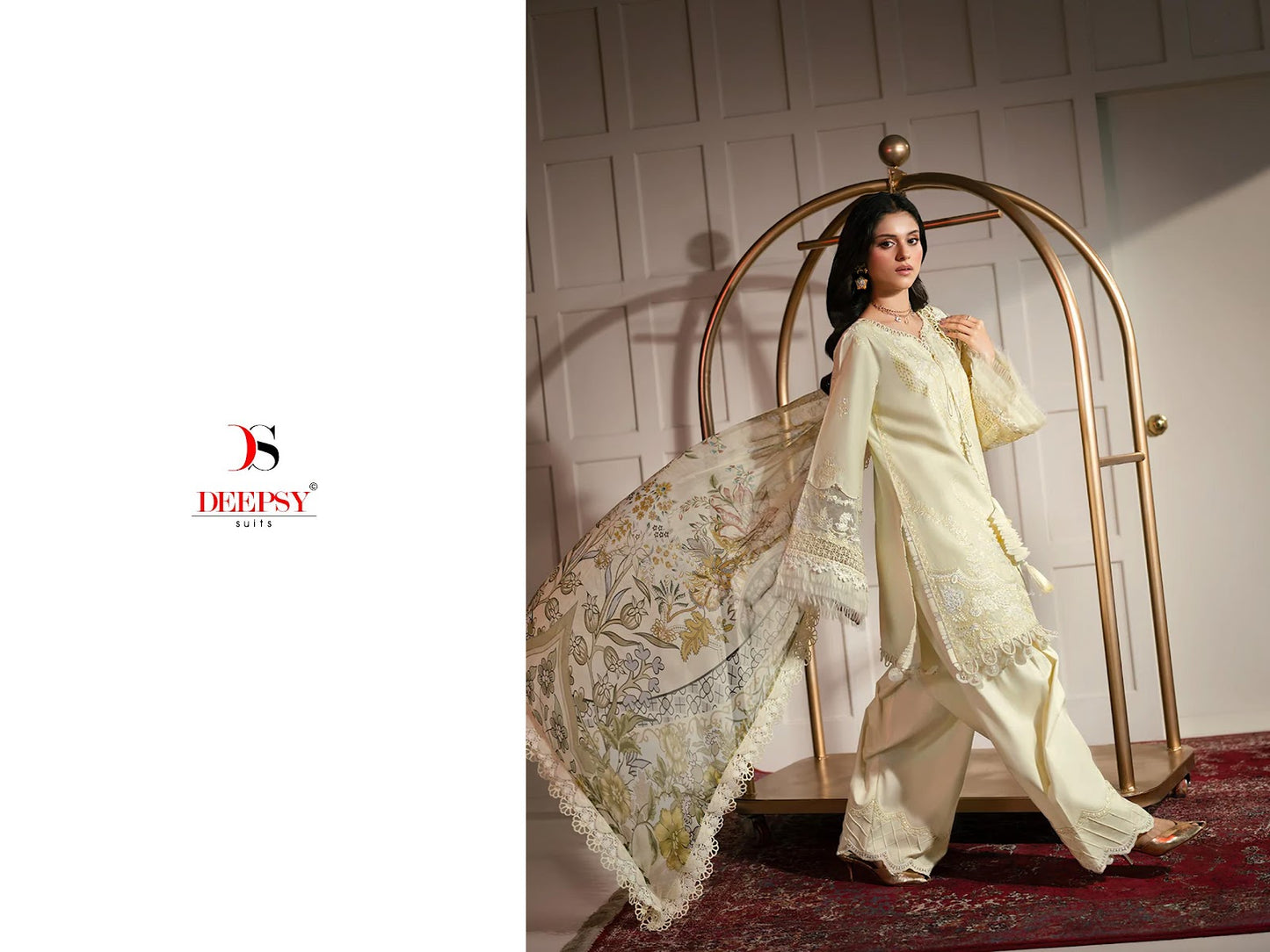 Jade Le Premier 2 Deepsy Cotton Pakistani Patch Work Suits Wholesale Price