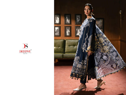 Jade Le Premier 2 Deepsy Cotton Pakistani Patch Work Suits Wholesale Price
