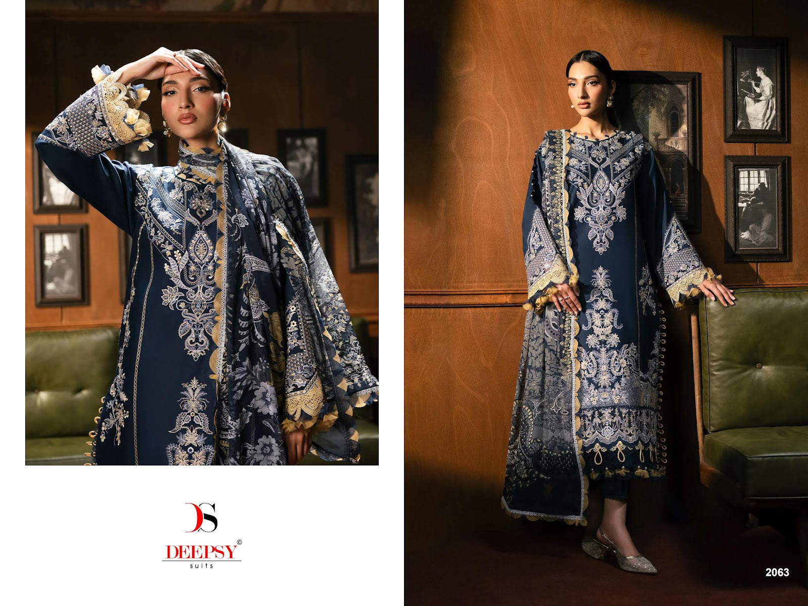 Jade Le Premier 2 Deepsy Cotton Pakistani Patch Work Suits Wholesale Price