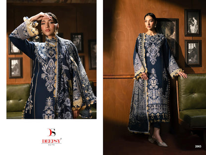 Jade Le Premier 2 Deepsy Cotton Pakistani Patch Work Suits Wholesale Price