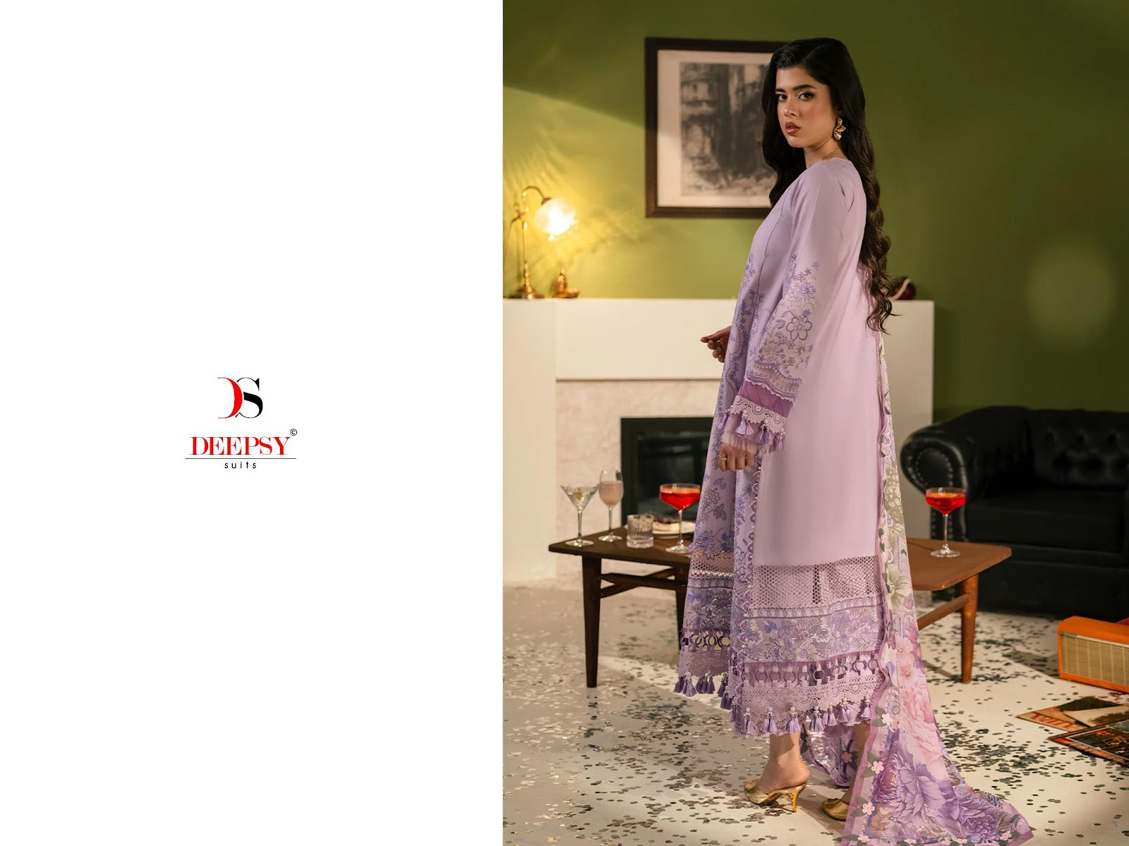 Jade Le Premier 2 Deepsy Cotton Pakistani Patch Work Suits Wholesale Price