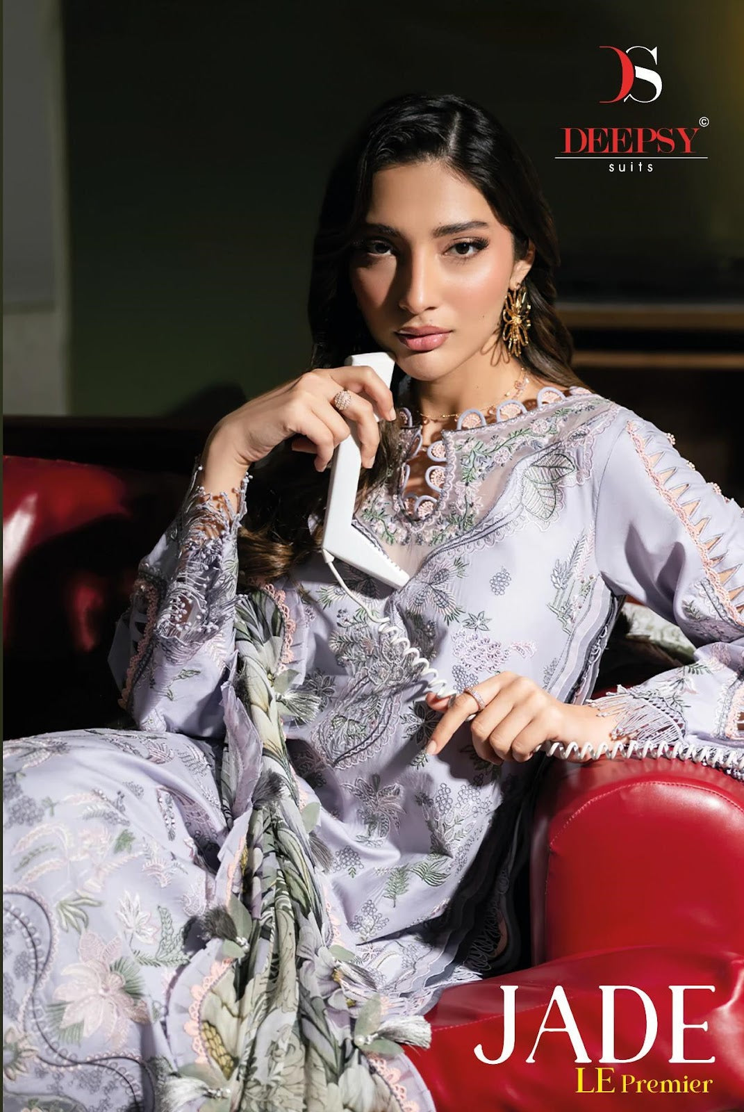 Jade Le Premier Deepsy Cotton Pakistani Patch Work Suits Exporter Gujarat