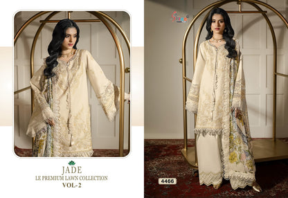 Jade Le Vol 2 Premium Lawn Collection Shree Fabs Cotton Pakistani Salwar Suits Exporter India
