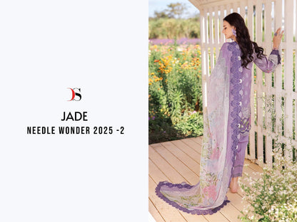 Jade Needle Wonder 2025-2 Deepsy Cotton Pakistani Patch Work Suits Manufacturer