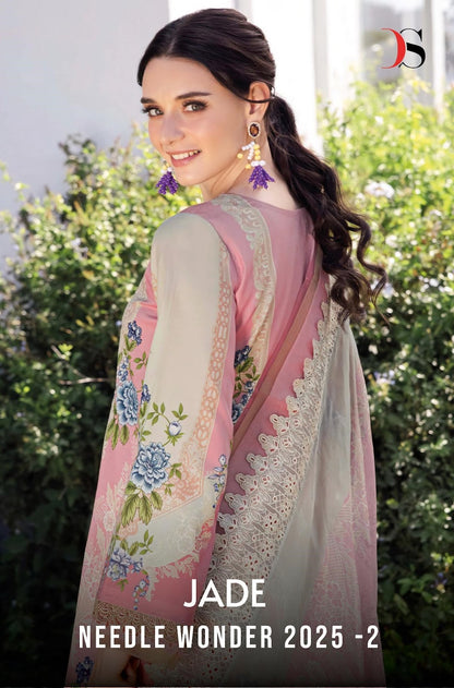 Jade Needle Wonder 2025-2 Deepsy Cotton Pakistani Patch Work Suits Manufacturer