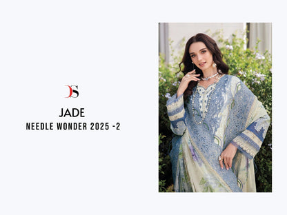 Jade Needle Wonder 2025-2 Deepsy Cotton Pakistani Patch Work Suits Manufacturer