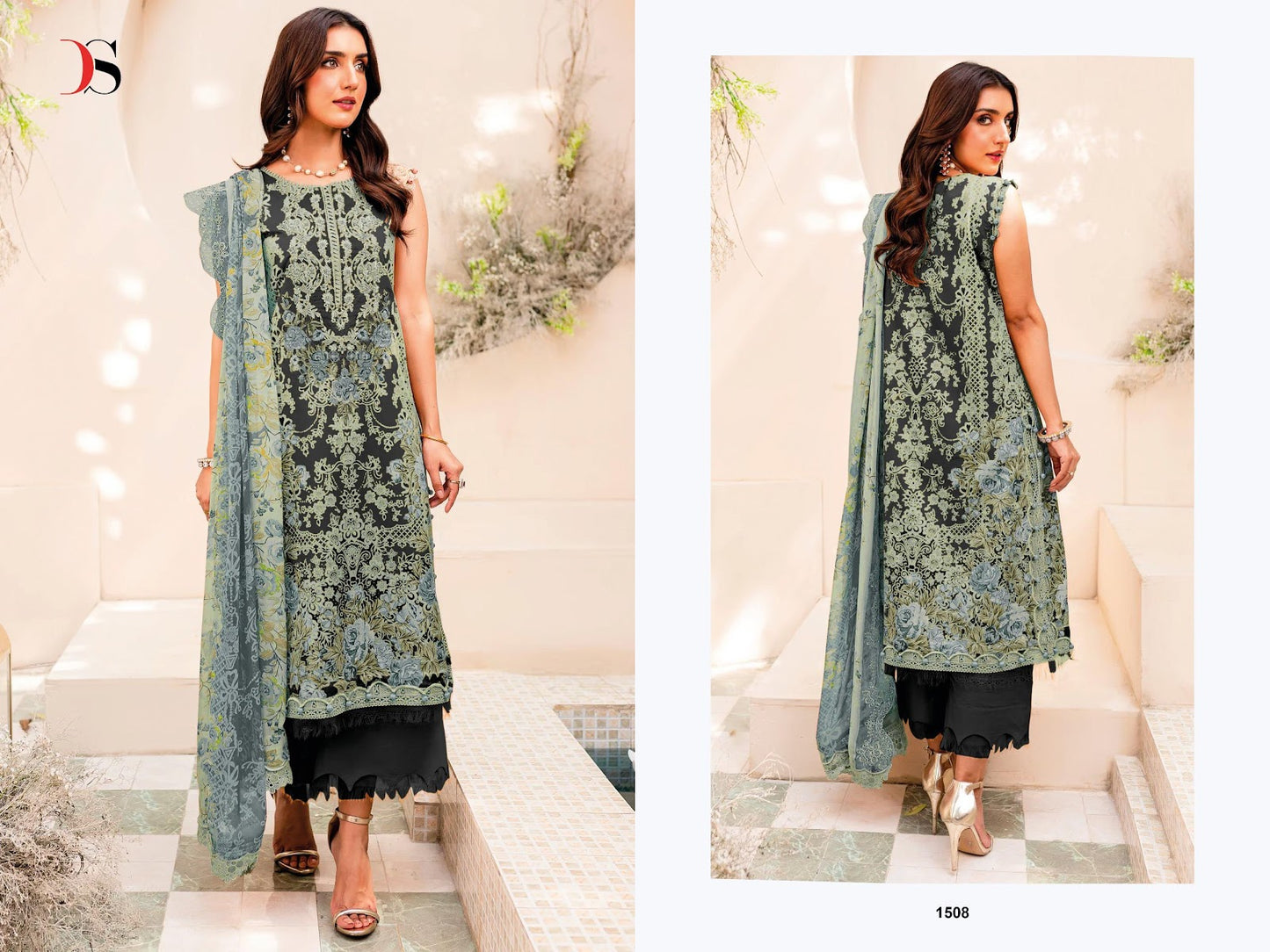 Jade Needle Wonder 2025-4 Deepsy Cotton Pakistani Patch Work Suits Supplier