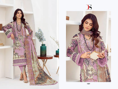 Jade Needle Wonder 2025-4 Deepsy Cotton Pakistani Patch Work Suits Supplier