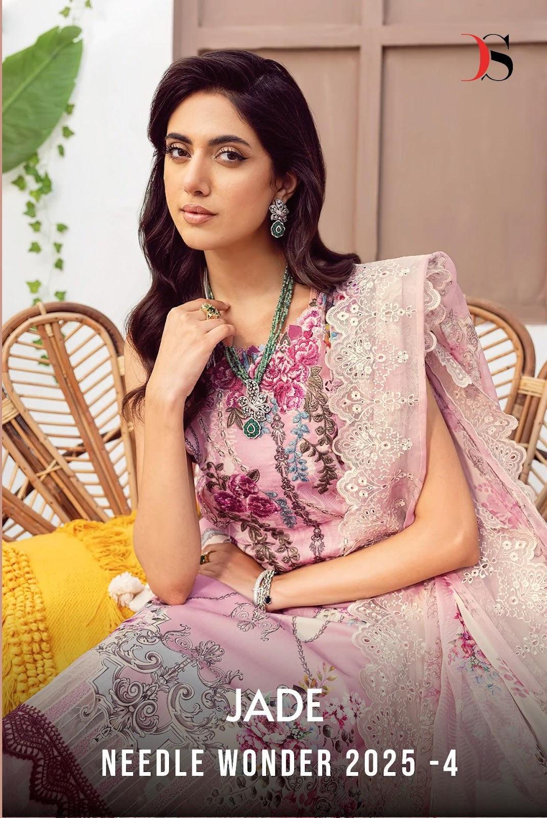 Jade Needle Wonder 2025-4 Deepsy Cotton Pakistani Patch Work Suits Supplier