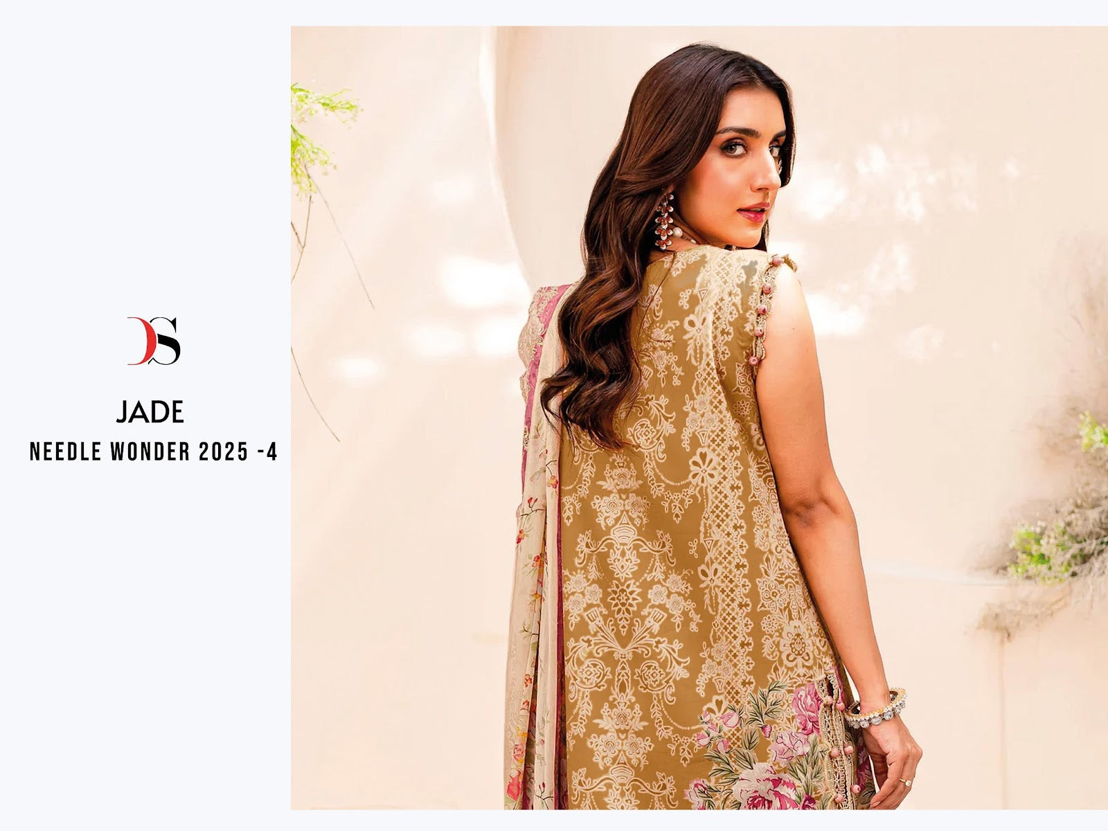 Jade Needle Wonder 2025-4 Deepsy Cotton Pakistani Patch Work Suits Supplier