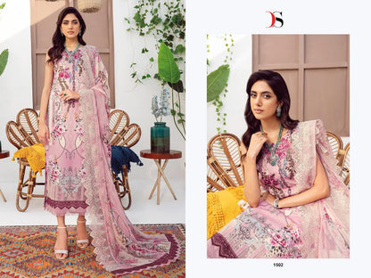 Jade Needle Wonder 2025-4 Deepsy Cotton Pakistani Patch Work Suits Supplier