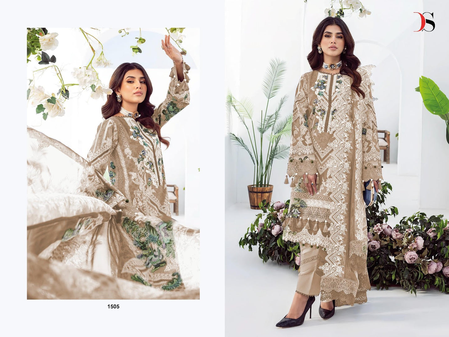 Jade Needle Wonder 2025-4 Deepsy Cotton Pakistani Patch Work Suits Supplier