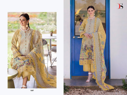 Jade Needle Wonder 2025 Deepsy Pure Cotton Pakistani Patch Work Suits Wholesaler