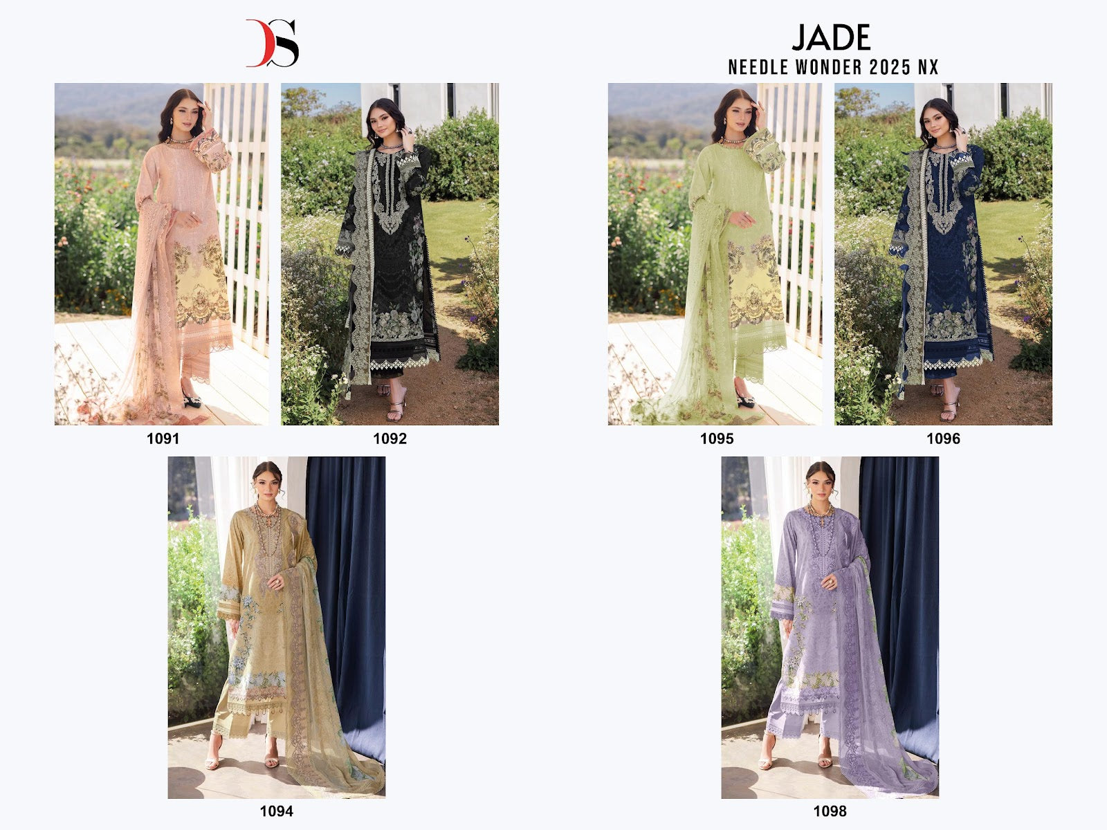 Jade Needle Wonder 2025 Nx Deepsy Cotton Pakistani Patch Work Suits Wholesale Rate