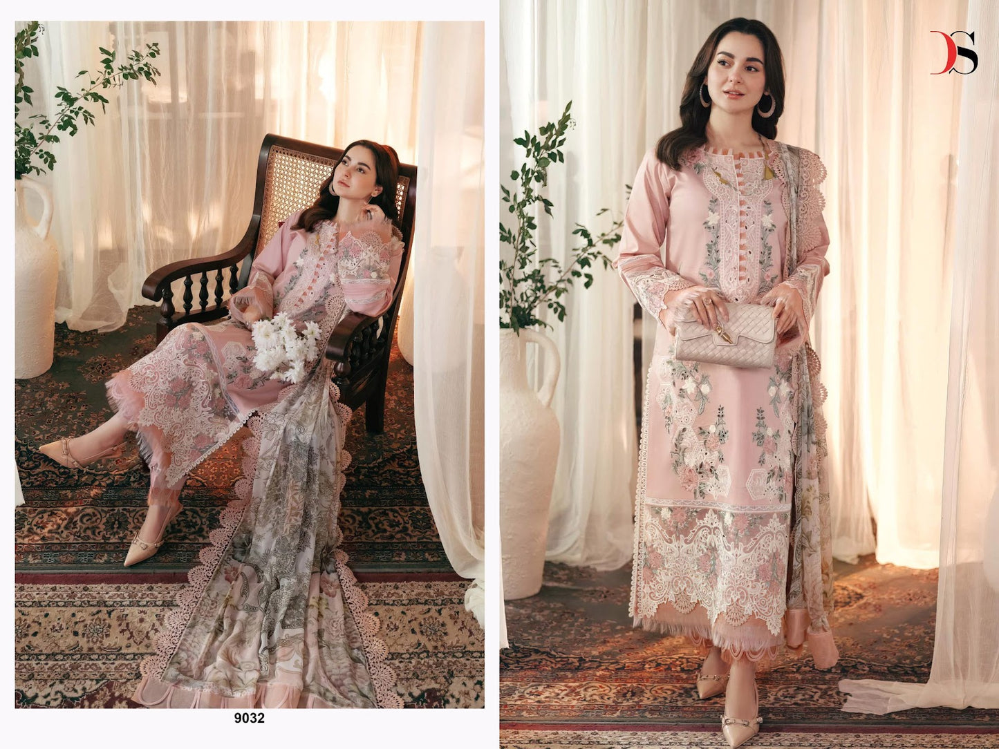 Jade Ombre 25 Deepsy Cotton Pakistani Salwar Suits Wholesaler India