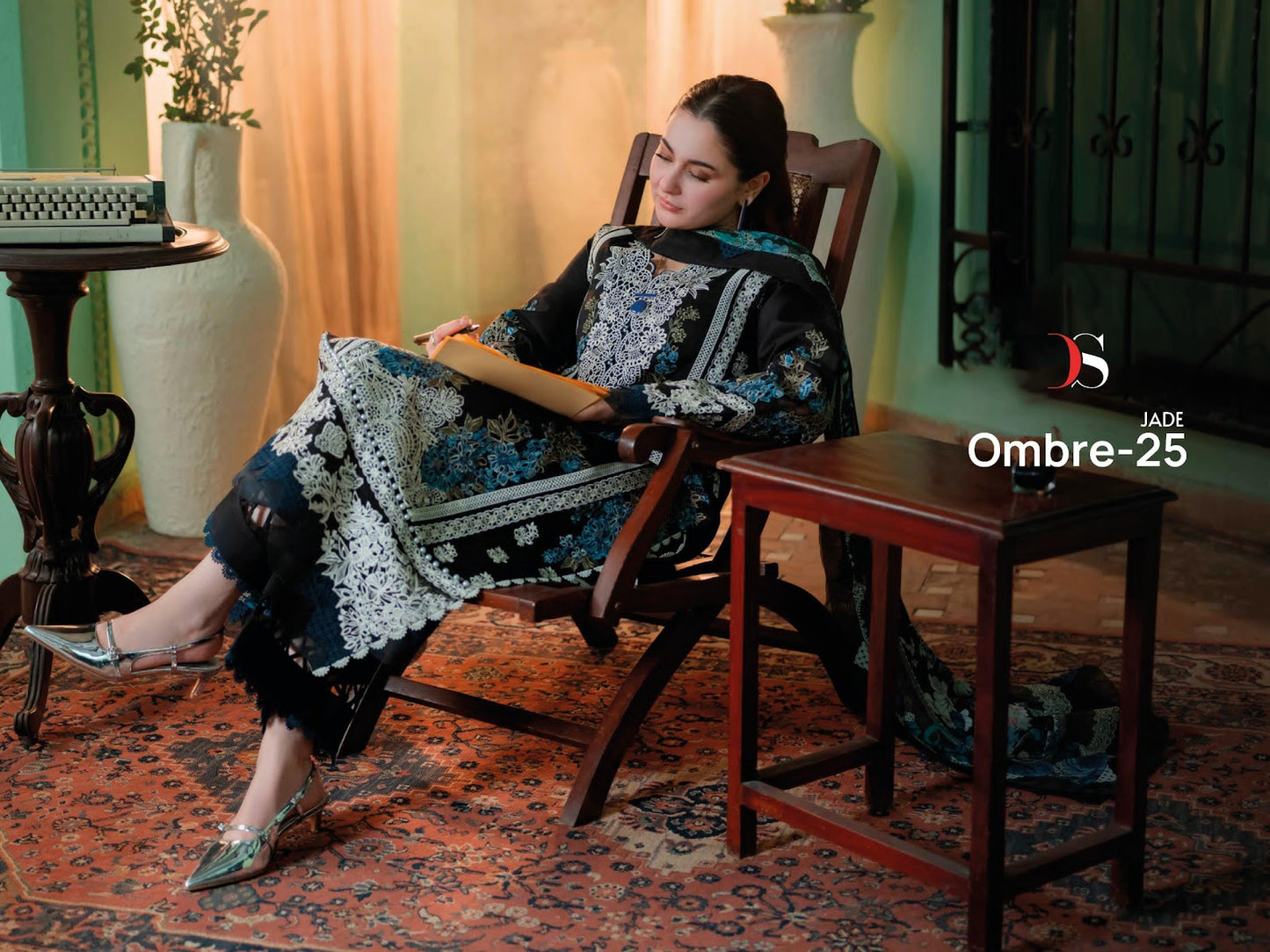 Jade Ombre 25 Deepsy Cotton Pakistani Salwar Suits Wholesaler India