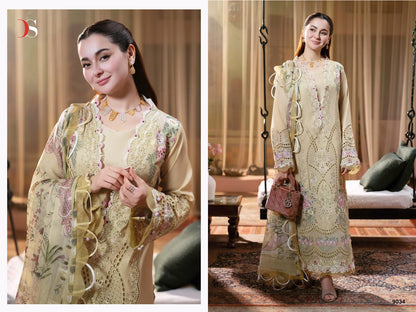 Jade Ombre 25 Deepsy Cotton Pakistani Salwar Suits Wholesaler India