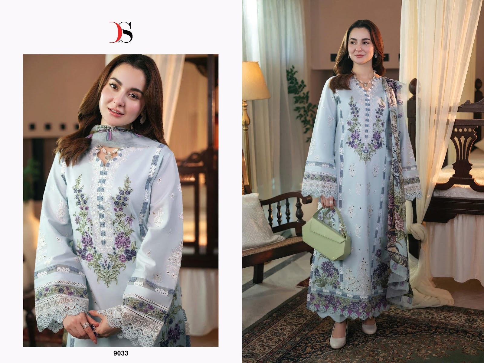 Jade Ombre 25 Deepsy Cotton Pakistani Salwar Suits Wholesaler India