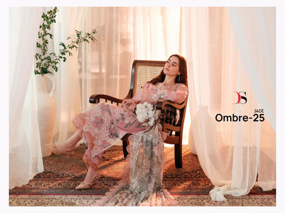 Jade Ombre 25 Deepsy Cotton Pakistani Salwar Suits Wholesaler India