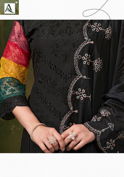 Jade Ombre Edition 4 Alok Cambric Lawn Karachi Salwar Suits Manufacturer India